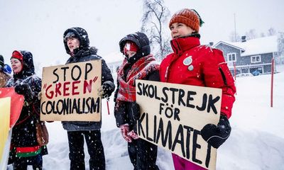 Greta Thunberg condemns ‘racist’ decision to let UK firm mine on Sami land