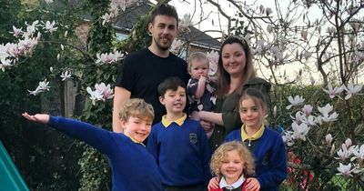 Children 'made up' after dad's garden discovery