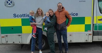 Scottish ambulance worker saves baby's life after mum gives birth in holiday Airbnb