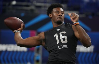 WATCH: Malik Willis launches epic deep ball at pro day, Twitter explodes