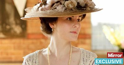 Downton Abbey star Michelle Dockery says costumes reeked as actors shared same outfits