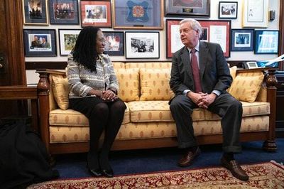 Lindsey Graham just threw a tantrum at Ketanji Brown Jackson’s confirmation hearing