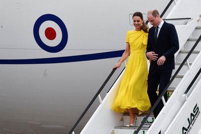 Jamaicans call for reparations as British royal couple arrives