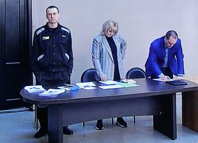 U.S. condemns Russia's 'sham trial' of Navalny, says Kremlin trying to hide Ukraine war