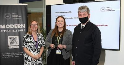 North Lanarkshire Council's apprentice support team wins top award