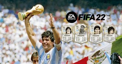 Diego Maradona removed from FIFA 22 as EA Sports release statement regarding FUT Icon