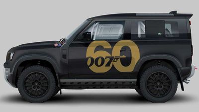 Land Rover Defender Rally Special Celebrates 60 Years Of James Bond