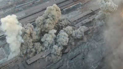 VIDEO: Ukraine’s Azov Regiment Shows Russians Bombing Mariupol