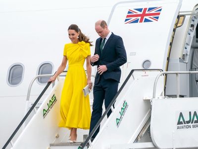 William and Kate become bobsleigh royals as they celebrate Jamaican culture