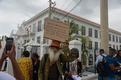 Protesters in Jamaica spurn royals ahead of official visit