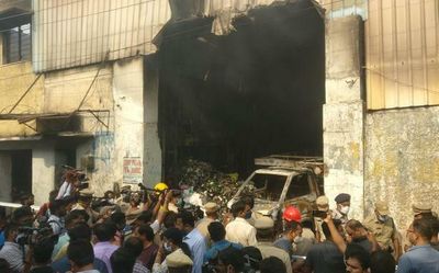 11 migrant workers dead in Hyderabad godown fire