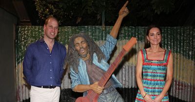 William and Kate visit Bob Marley home amid slavery demonstrations in Jamaica