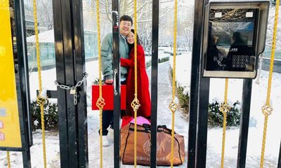 A run through the snow, PCR tests and no guests: a wedding in China’s Covid lockdown
