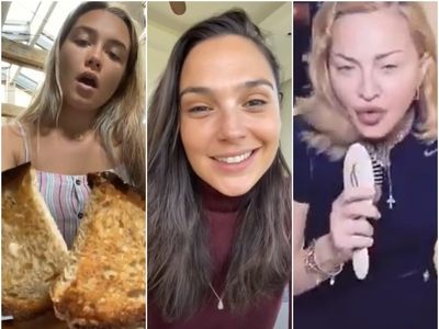 From Gal Gadot’s ‘Imagine’ to Florence Pugh’s toast tutorial: The ridiculous ways celebrities entertained themselves during lockdown