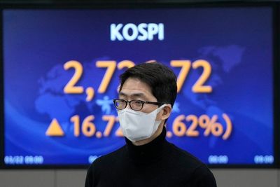 Asian shares rise after Wall Street rally led by tech shares