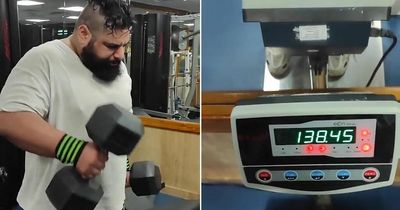 Iranian Hulk has lost 30lb ahead of heavyweight fight with rival Martyn Ford