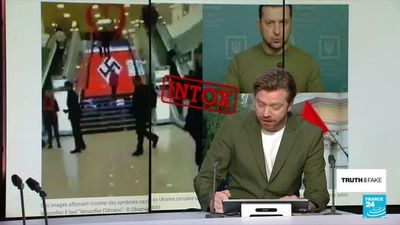 Photos of Nazi symbols in Ukraine are shared out of context
