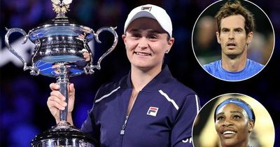 Serena Williams and Andy Murray pay tribute to Ash Barty after retiring - 'Lost for words'