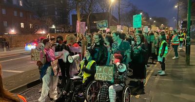 'Reclaim the Night' march sees hundreds take to Manchester's streets in powerful stance