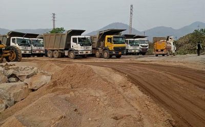 Polavaram project construction work resumes as Jaypee group regrets for disrupting sand supply