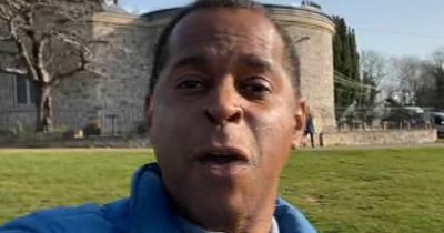 GMB's Andi Peters presents from phone as all equipment goes down in technical blunder
