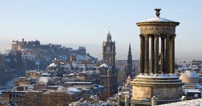 Edinburgh weather as capital set for five days of snow showers after highs of 16C