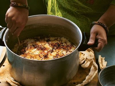 Asma Khan’s chicken biryani is the perfect thing to cook for a family gathering