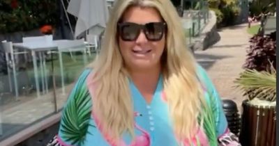 Gemma Collins shows off her 4st weight loss in skimpy cover-up on first family holiday
