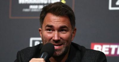 Eddie Hearn raises concerns over Tyson Fury v Dillian Whyte fight at Wembley