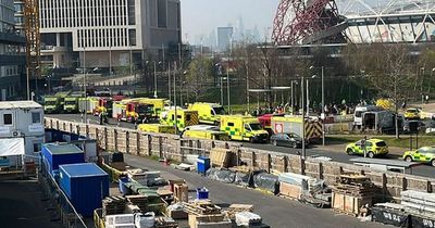 Emergency services rush to 'major incident' at London Aquatics Centre as many unable to breathe