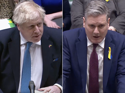 Keir Starmer accuses Boris Johnson of ‘half-arsed bluster and waffle’ on workers’ rights