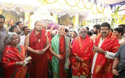 Rituals mark opening of Sri Venkateswara Swamy temple in Visakhapatnam
