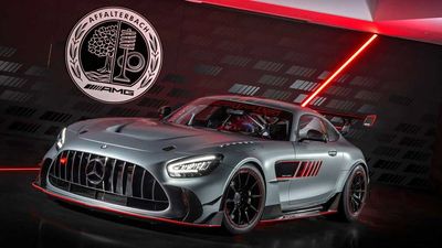 Mercedes-AMG GT Track Series Debuts With 724 HP Of Track-Only Power