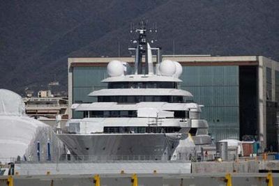 Scheherazade: The £500m superyacht in Tuscan port ‘linked to Putin’