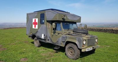 Converted ex-battle ambulance provides adventure holiday with a difference