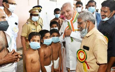 Shankaracharya united India spiritually: Governor
