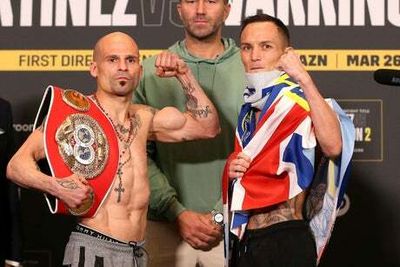 Martinez vs Warrington: What time is fight, undercard, latest odds, prediction and ring walks tonight