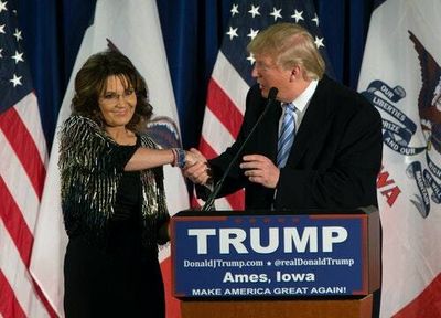 Of course Donald Trump endorsed Sarah Palin for Congress