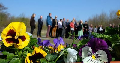 Contemplation area unveiled in North Tyneside to remember the Covid pandemic two years on