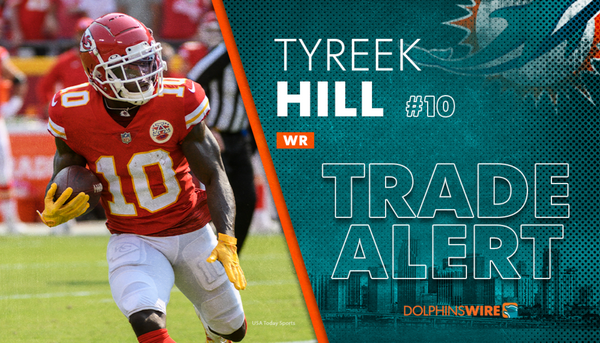 Miami Dolphins trade for Tyreek Hill, star Chiefs receiver