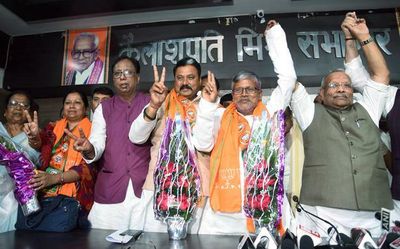 All 3 VIP MLAs join BJP in Bihar making it the largest party in Assembly