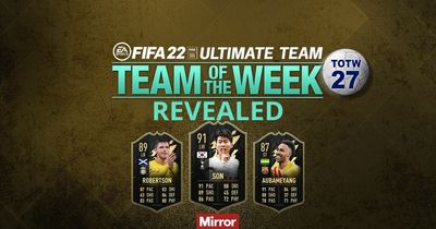 FIFA 22 TOTW 27 squad revealed featuring Son Heung-min and Andrew Robertson