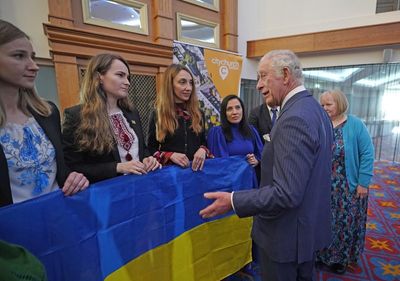 Charles voices shock at Ukraine war during chat with refugee