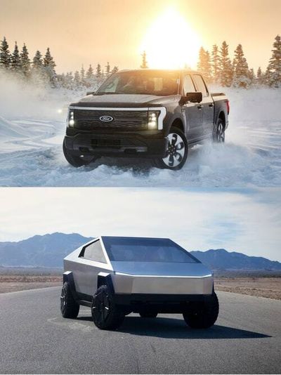 Tesla Cybertruck vs. Ford F-150 Lightning: Price, range, specs, and size for the electric pickup giants