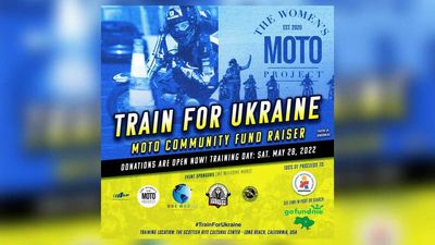The Women’s Moto Project And M1GP Host Train For Ukraine Event