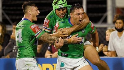 Why 'immature' Canberra Raiders star Jordan Rapana refuses to take his foot off the NRL pedal