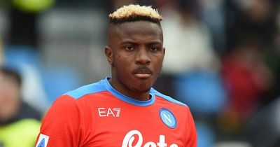 Napoli striker Victor Osimhen reacts to transfer speculation amid Manchester United links