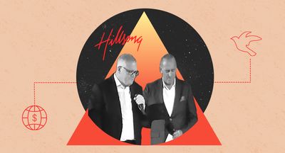 Scott Morrison and Brian Houston: paying the wages of sin