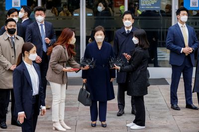 South Korea's disgraced ex-president Park returns home after prison