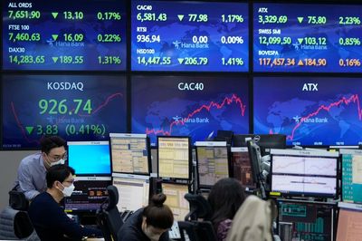 Asian shares mixed after Wall St falls; oil prices fall back